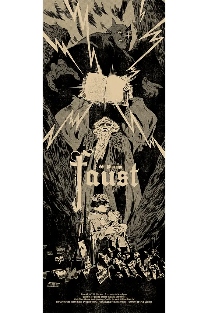Black Dragon Press X Mondo #21: Faust Poster 1