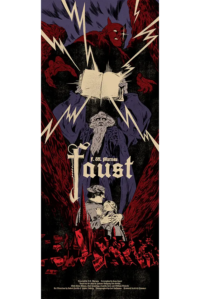 Black Dragon Press X Mondo #21: Faust Variant Poster 1