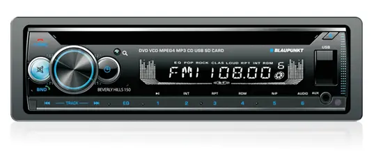 Blaupunkt Beverlyhills150 Single-Din Cd Player With Bluetooth 1