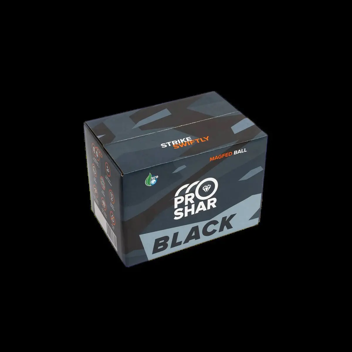 Proshar Black .68 Caliber Paintballs 1