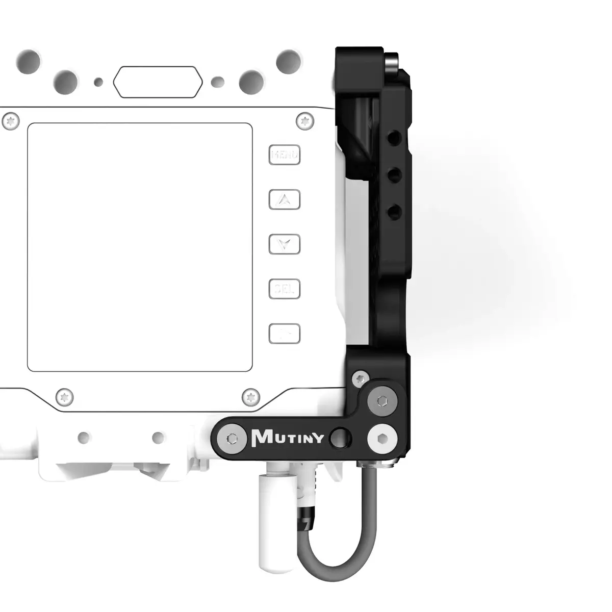 Brace For Xside And Full Ac Side Plate For Komodo X 1