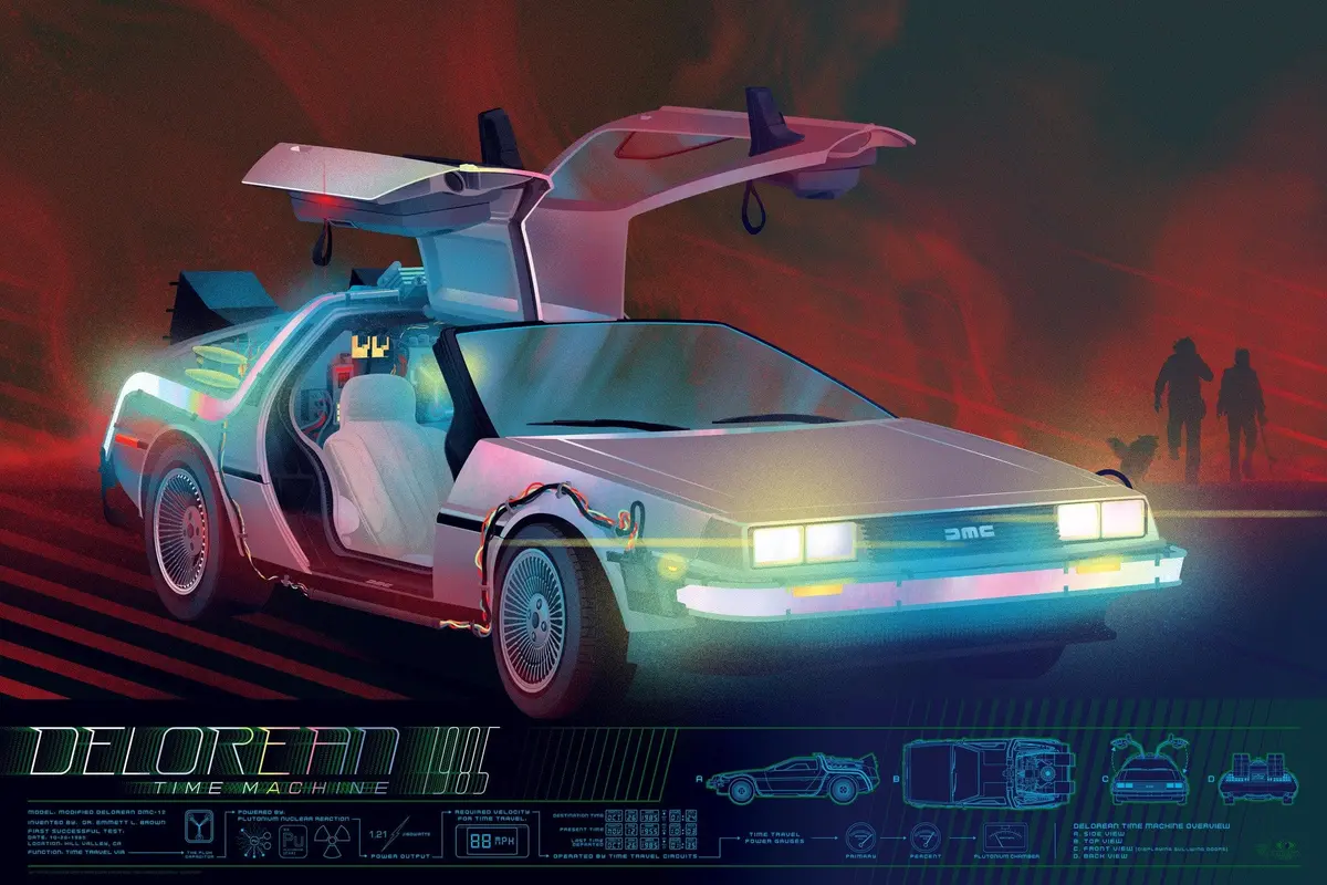 The Delorean (Variant) 1