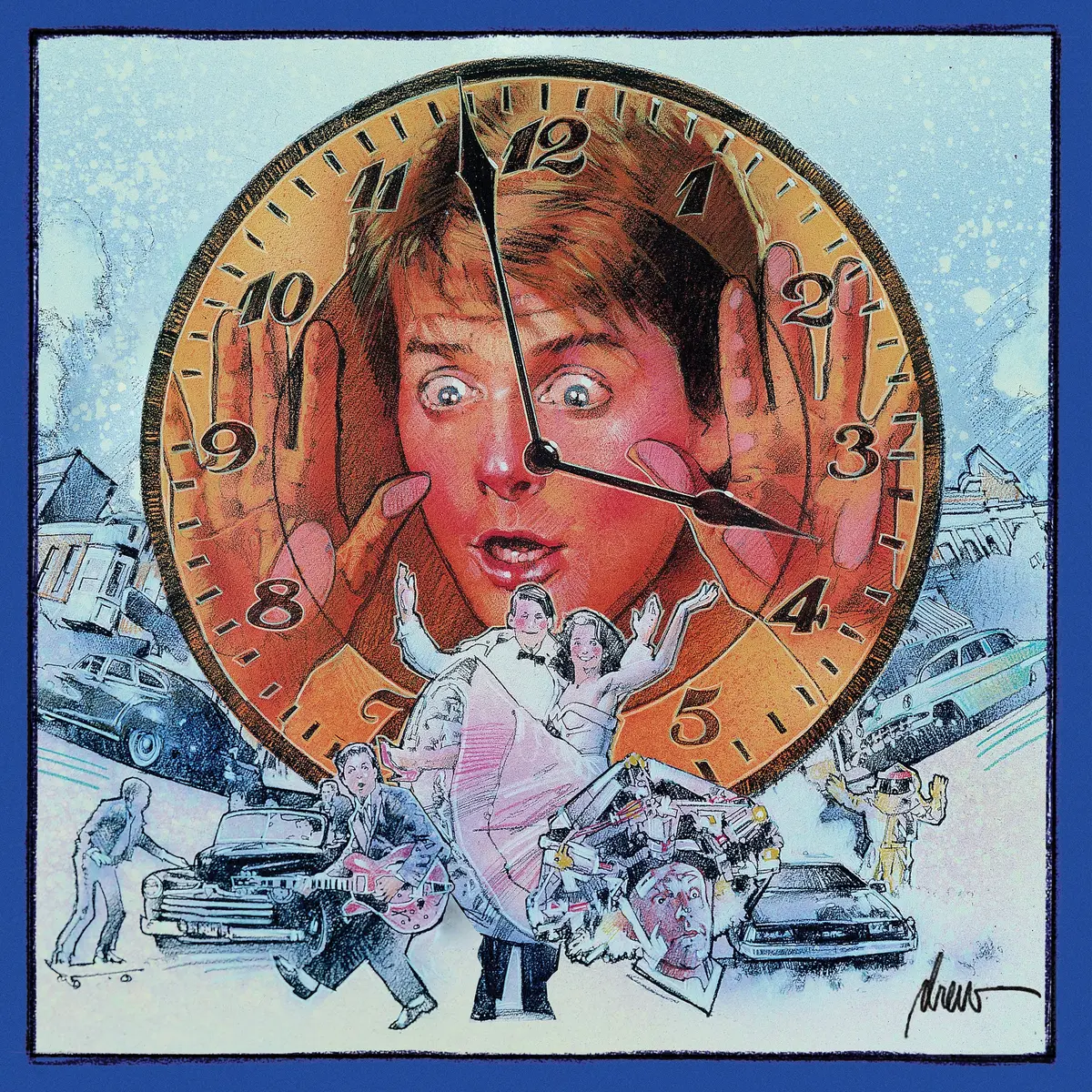 Back To The Future - Music From The Motion Picture Lp 1