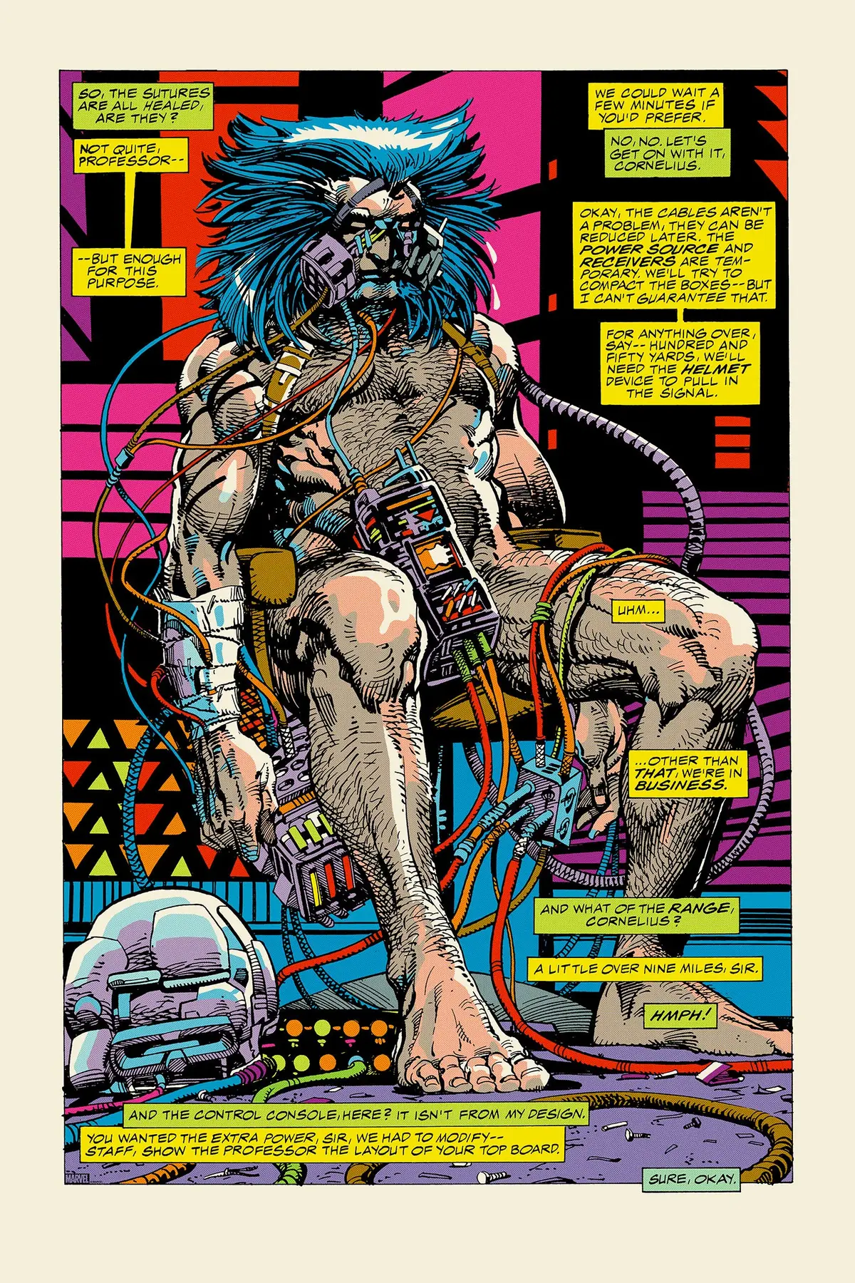 Marvel Comics Presents #78: "We're In Business" Poster 1