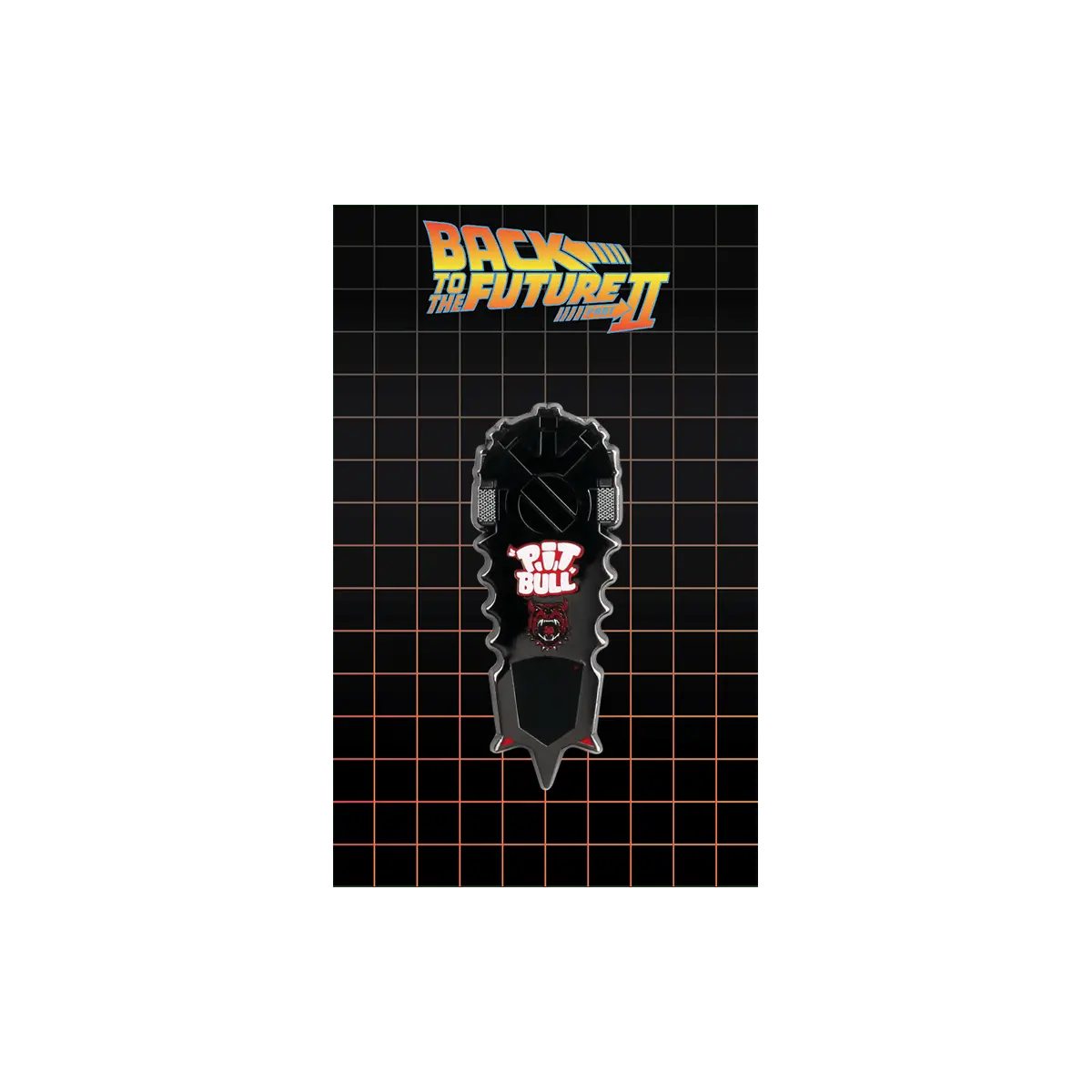 Back To The Future — Pit Bull Hoverboard Enamel Pin 1