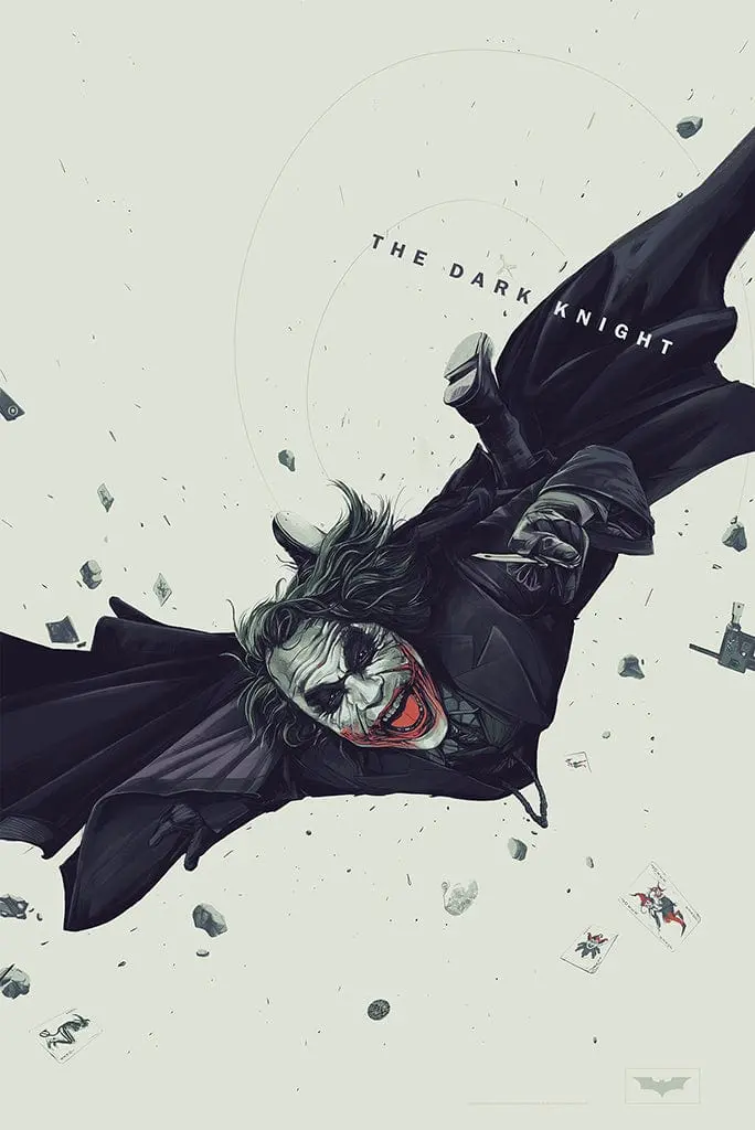 The Dark Knight Variant Screenprinted Poster 1