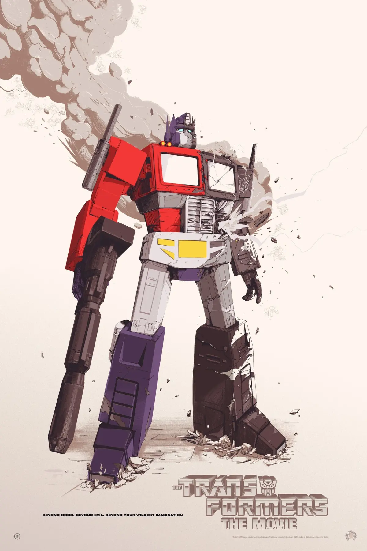 Transformers: The Movie Poster 1