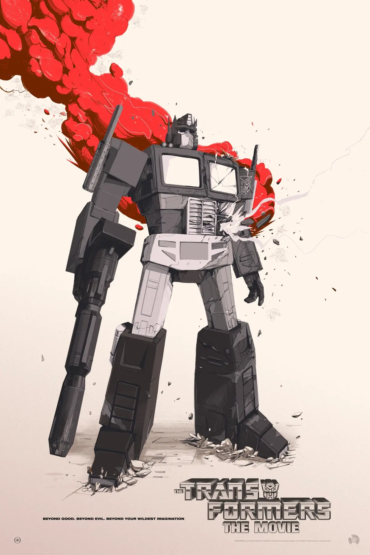 Transformers: The Movie (Variant) Poster By Oliver Barrett 1