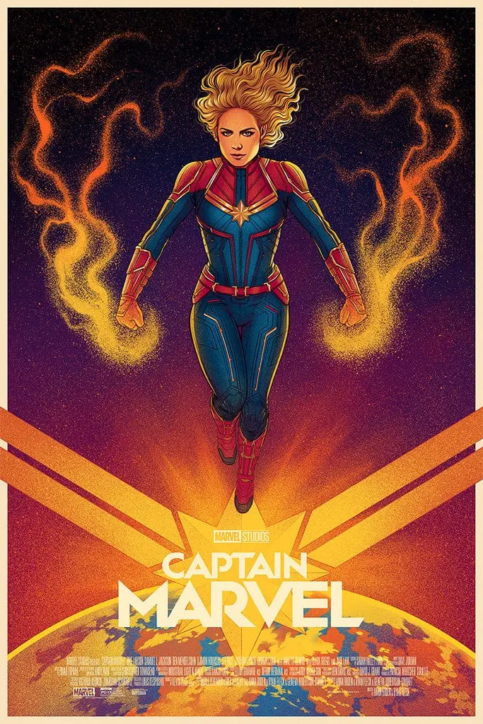 Captain Marvel Poster 1
