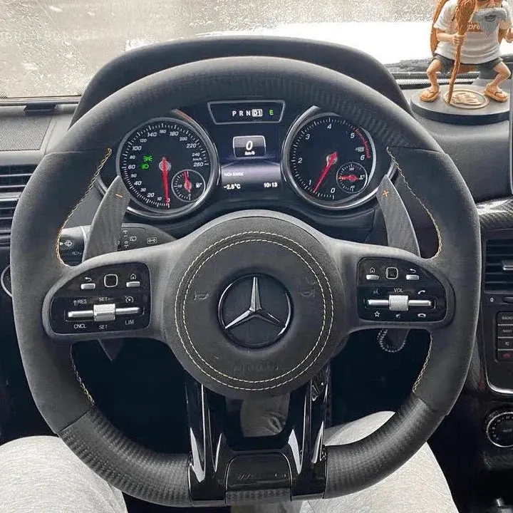 809 Amg Style Carbon Fiber Steering Wheel For Mercedes Benz Cla45 Cla35 C118 Amg | Ttd Craft 1