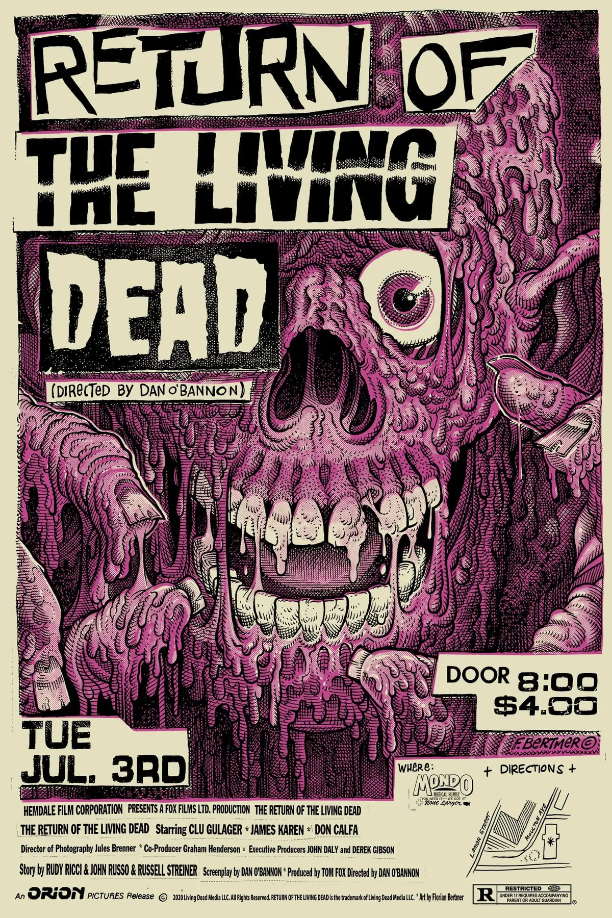 Return Of The Living Dead Poster 1
