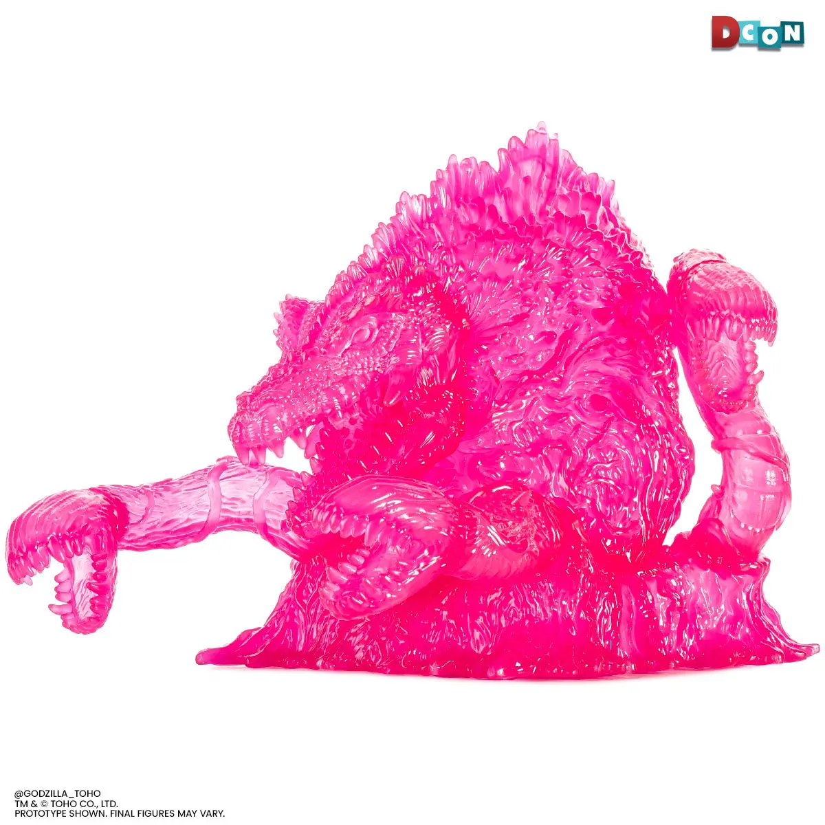 Biollante Soft Vinyl - Clear Pink Variant 1