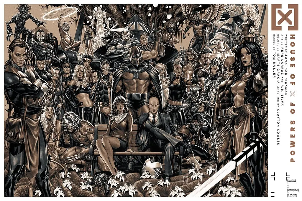 X-Men: House Of X/Powers Of X Screenprinted Poster 1