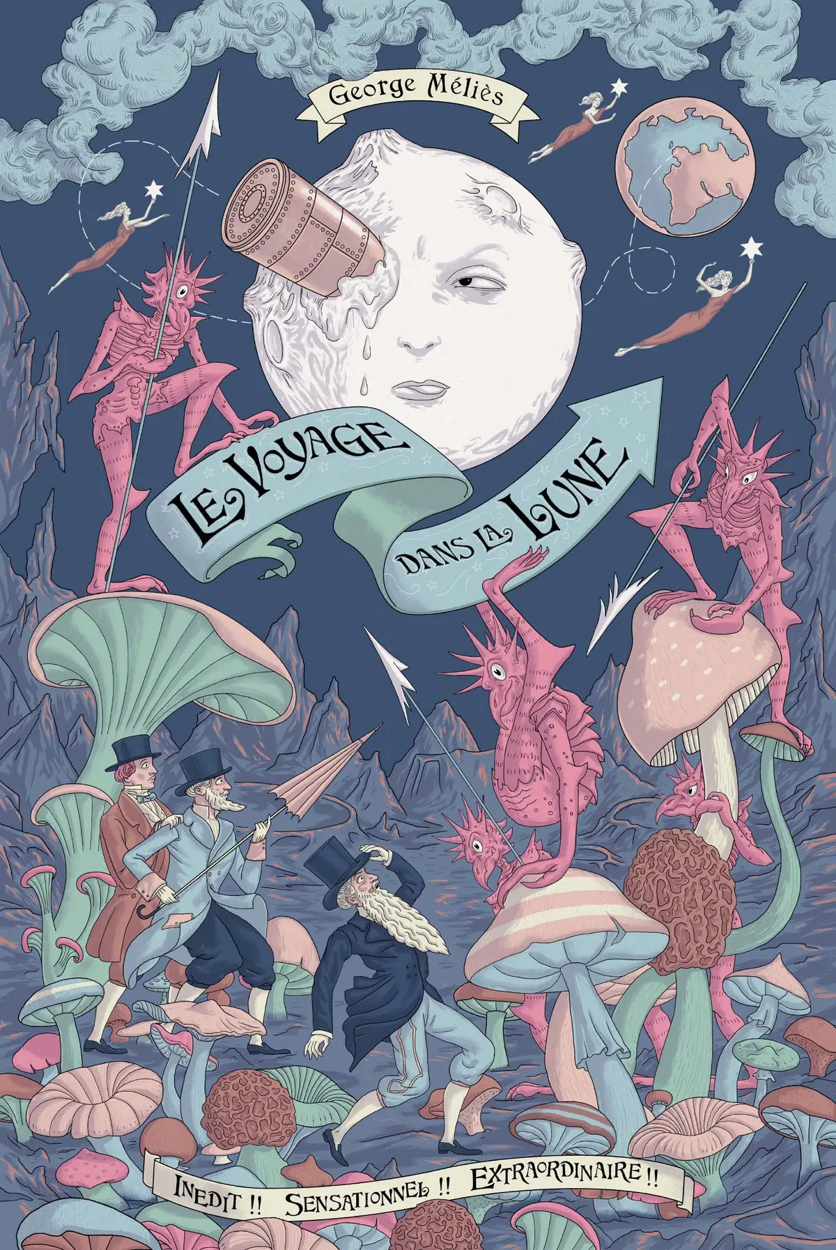 A Trip To The Moon Variant Poster 1