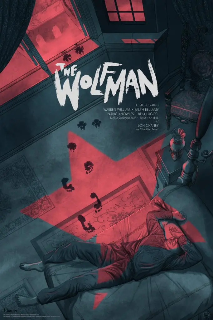 The Wolf Man Variant Poster 1