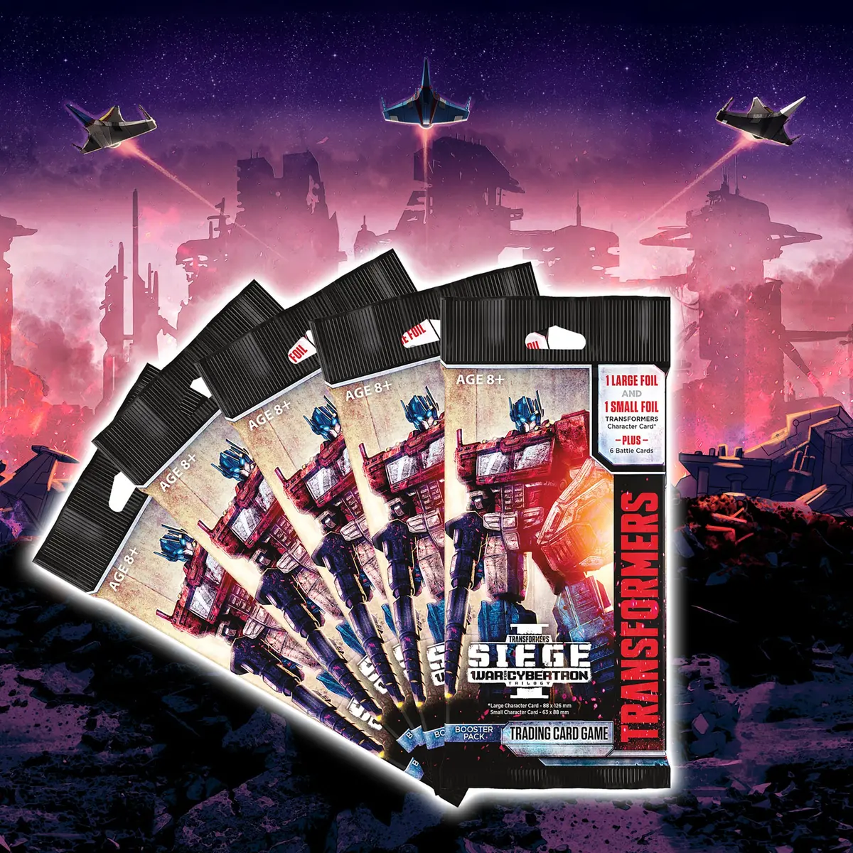 Transformers War For Cybertron Siege I Booster 5 Pack 1