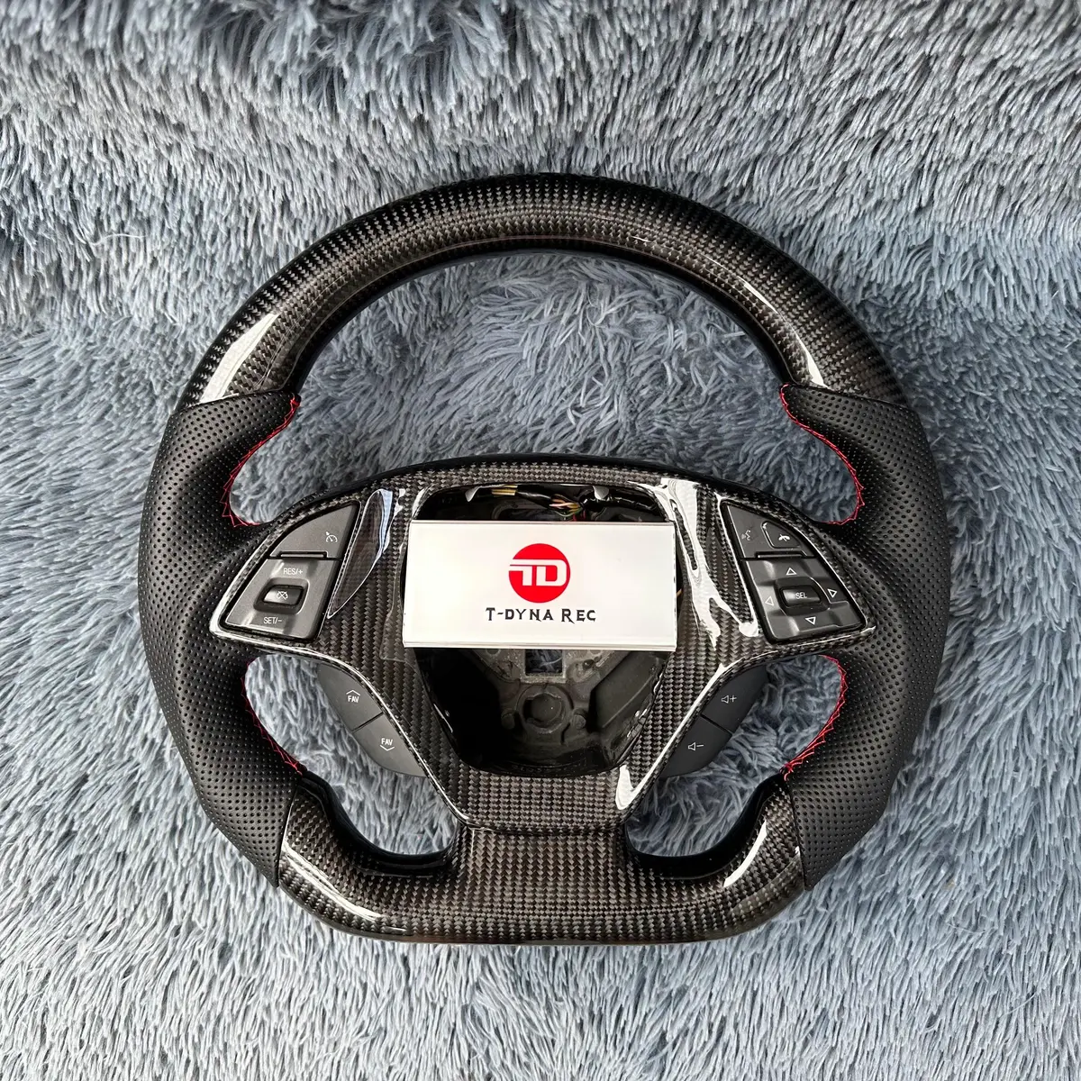 Corvette C7 Performance Carbon Fiber Steering Wheel |Ttd Craft 1