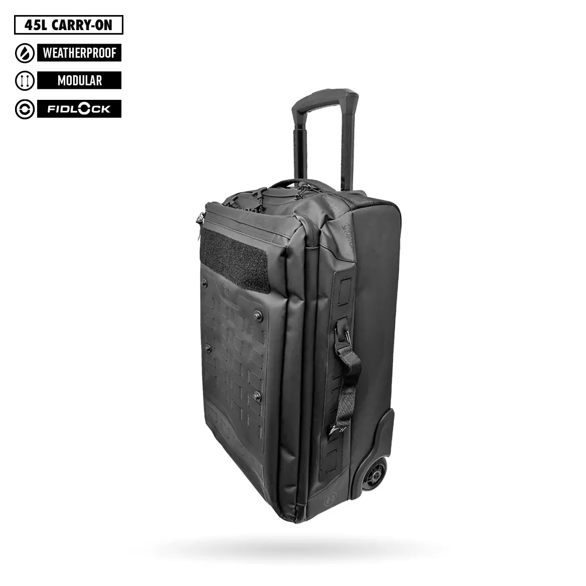 Fndn® Modular Weatherproof 22" Rolling Carry-On Gearbag - 45L 1