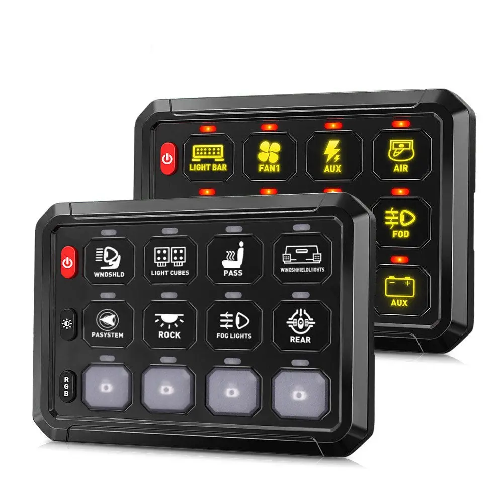 12 Gang Rgb Switch Panel System 1