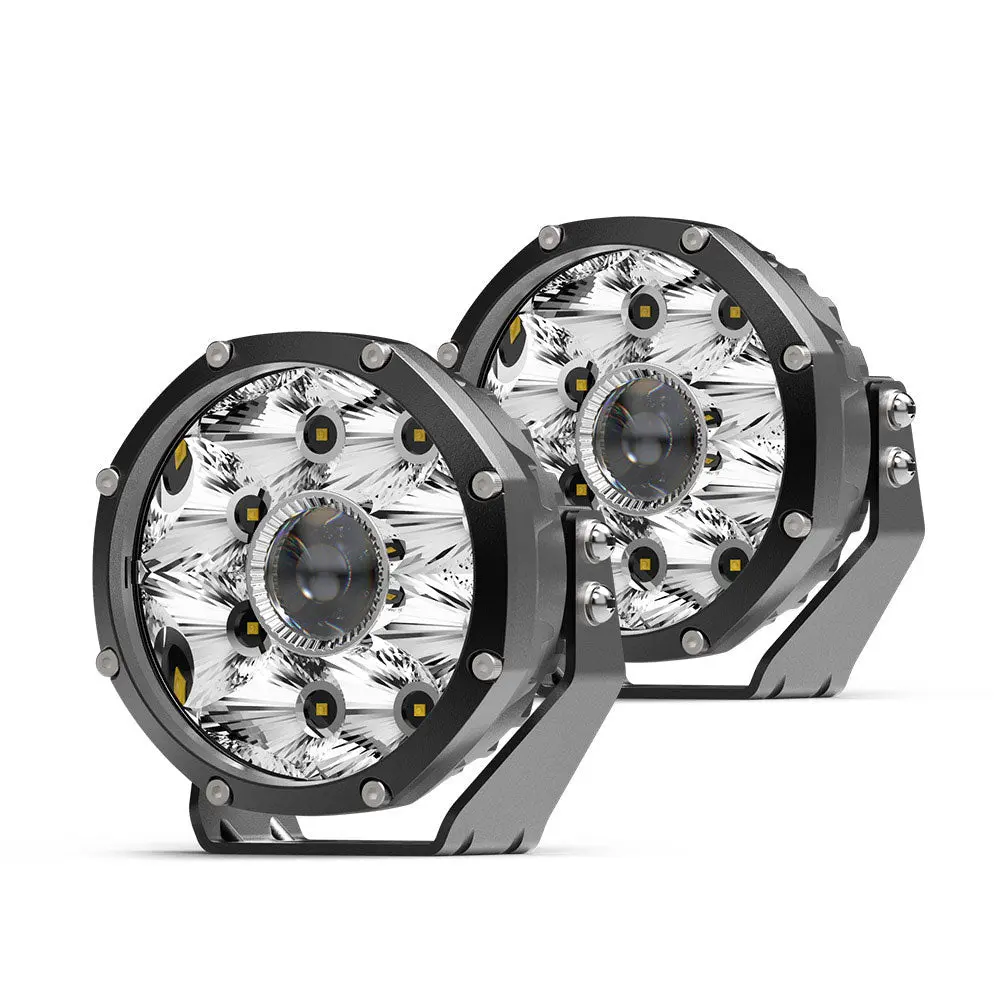 Colight 5Inch Striker Series Led Round Driving Lights(Set/2Pcs) 1