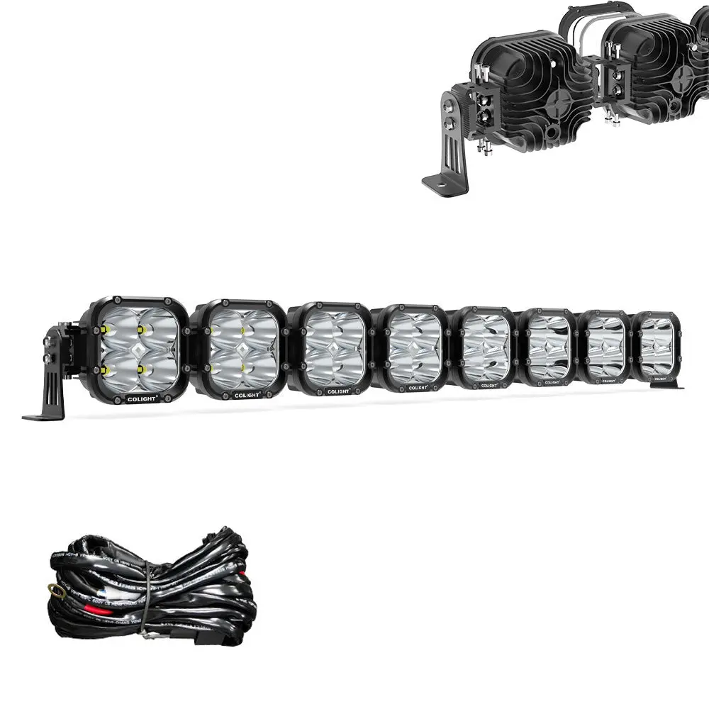Colight 42Inch Cube4 Series Led Square Driving Linkable Light Bar-8 Lamps 1