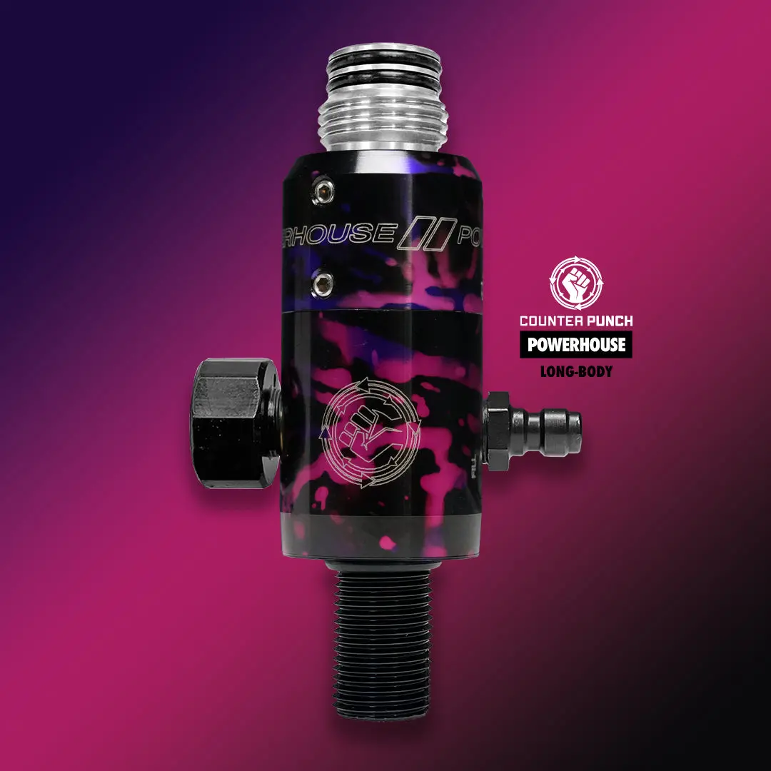 Powerhouse Counterpunch "Longbody" Regulator - Acid Wash 1