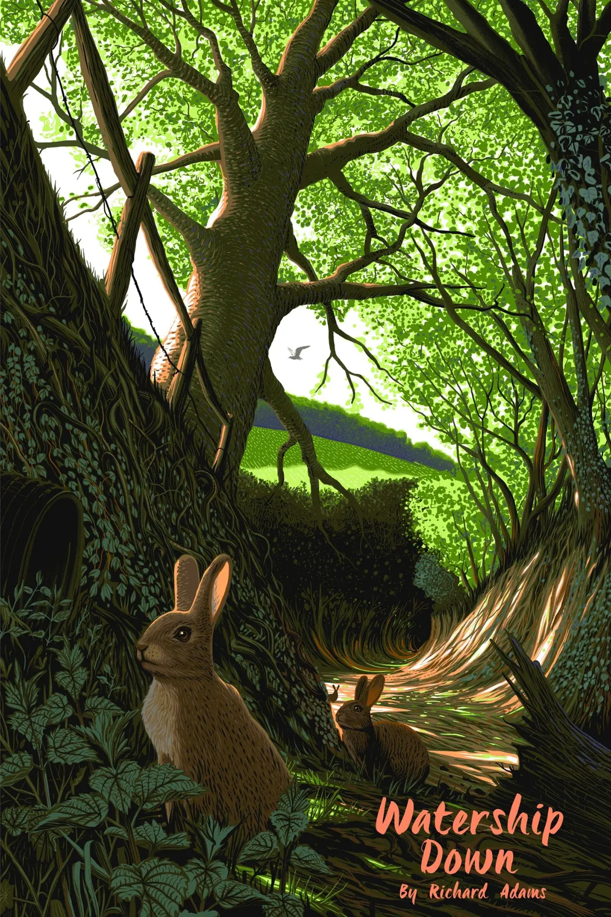Black Dragon Press X Mondo #29: Watership Down Poster 1
