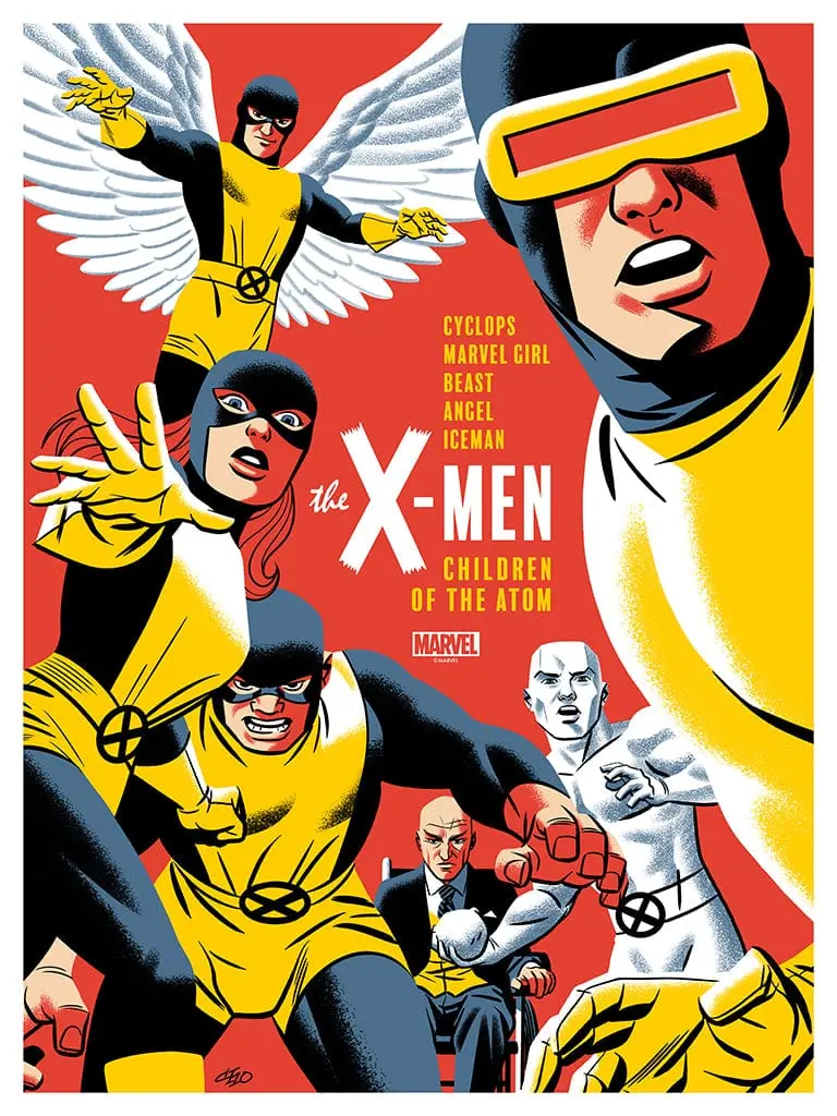 X-Men: Children Of The Atom Screenprinted Poster 1