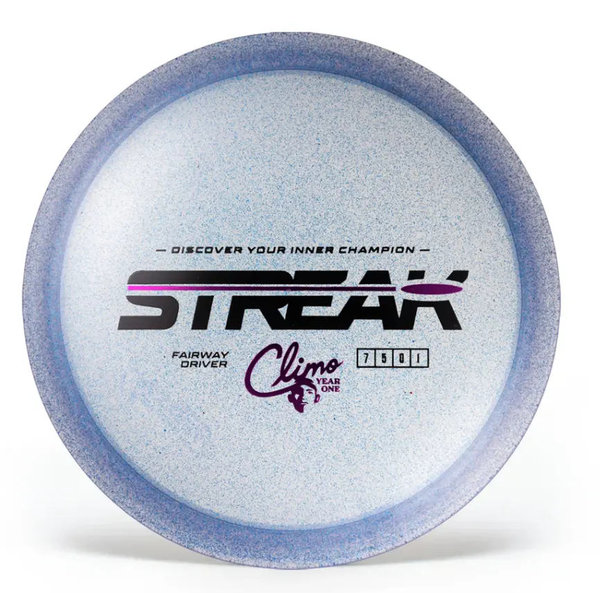 Climo Disc Golf Sparkle Streak One Year Special Edition 1