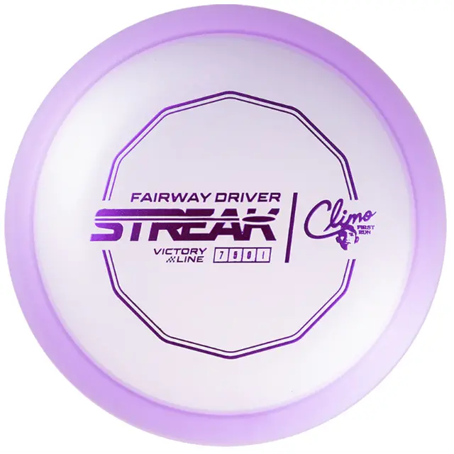 Climo Discs First Run Victory Line Streak 1