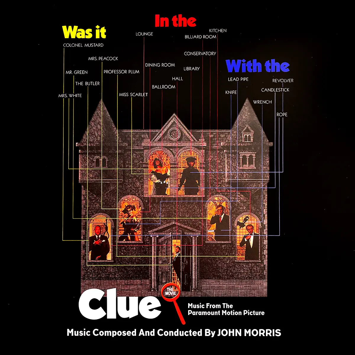 Clue: The Movie - Music From The Paramount Motion Picture Lp 1