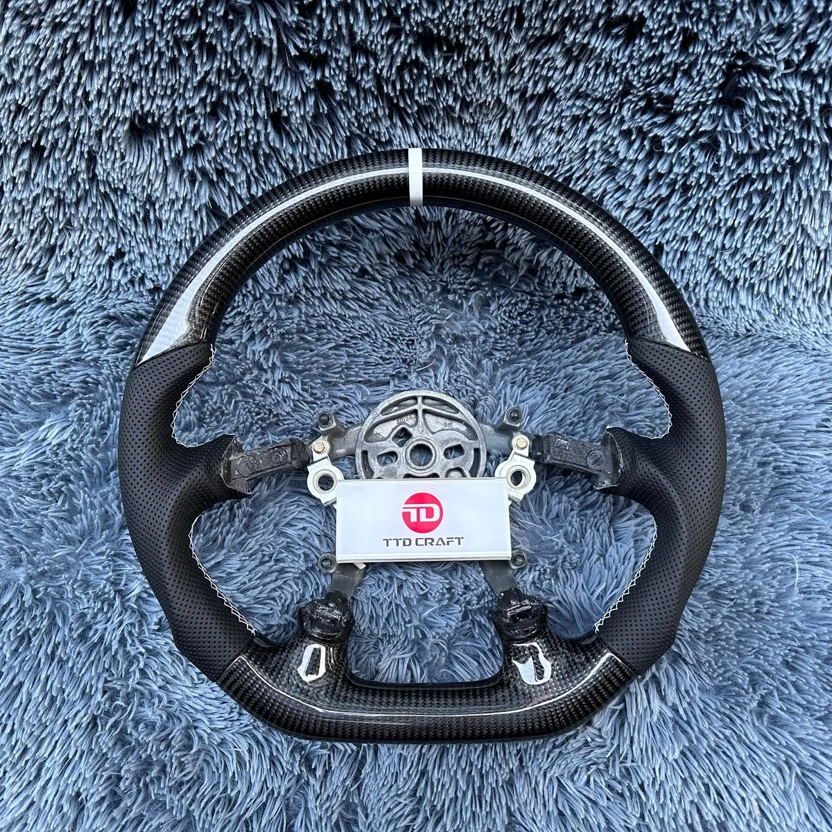 Carbon Fiber Racing Design For Corvette 1997-2004 Steering Wheel  | Ttd Craft 1