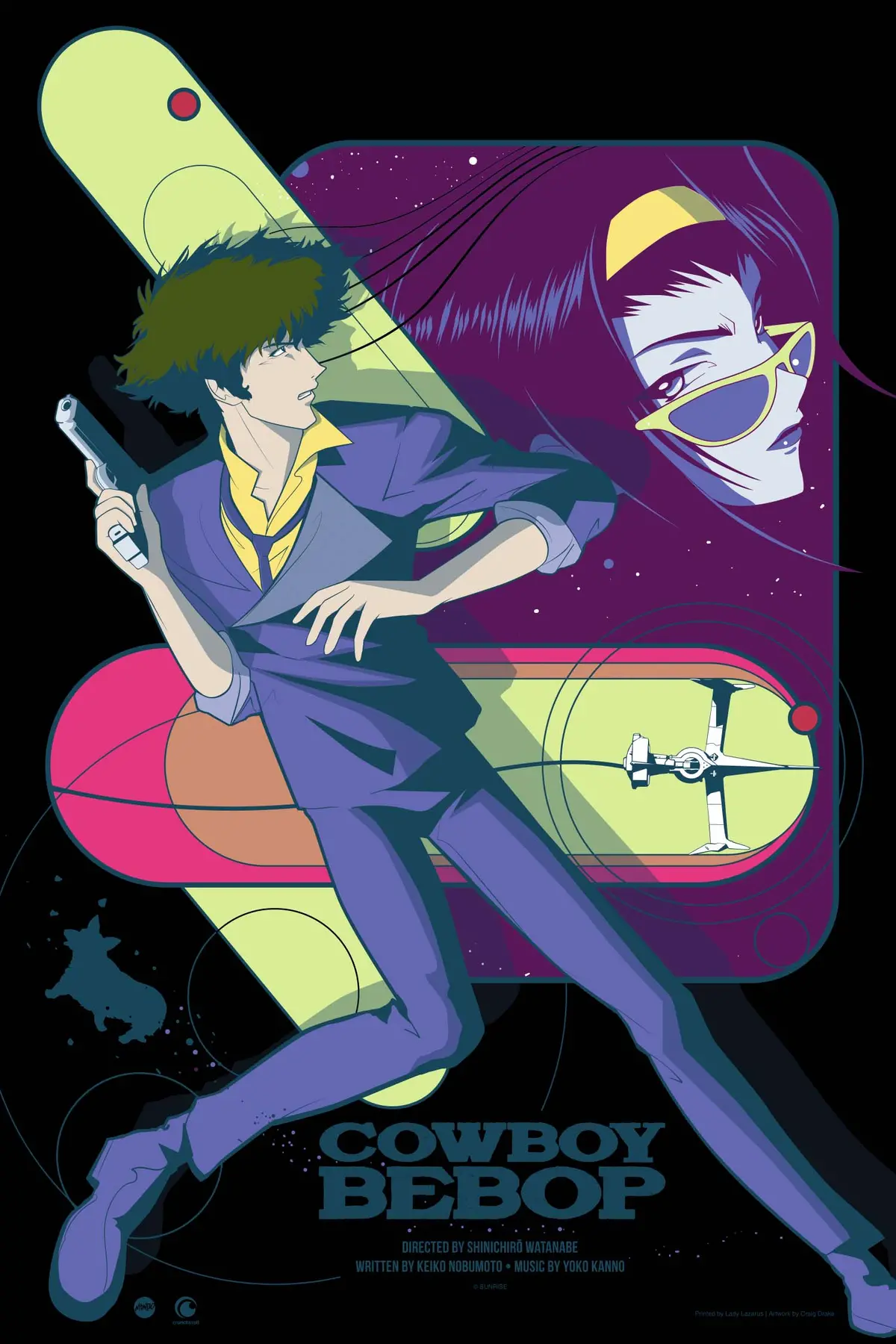 Cowboy Bebop Variant Poster 1