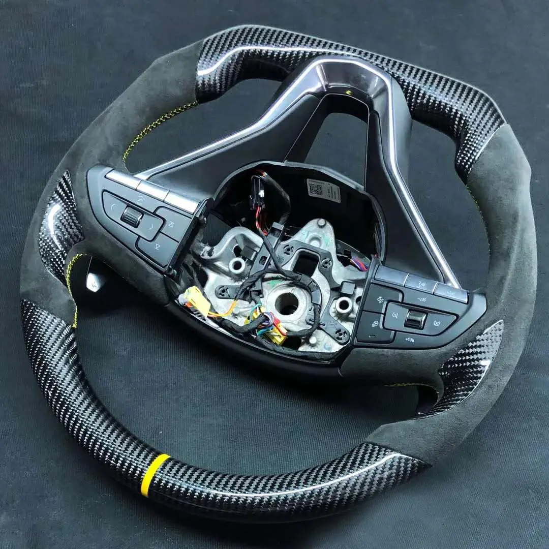 Ttd Craft Cadillac 2020-2025 Xt6 / 2021 -2024 Escalade /2021 Ct5 Ct5-V Carbon Fiber Steering Wheel 2
