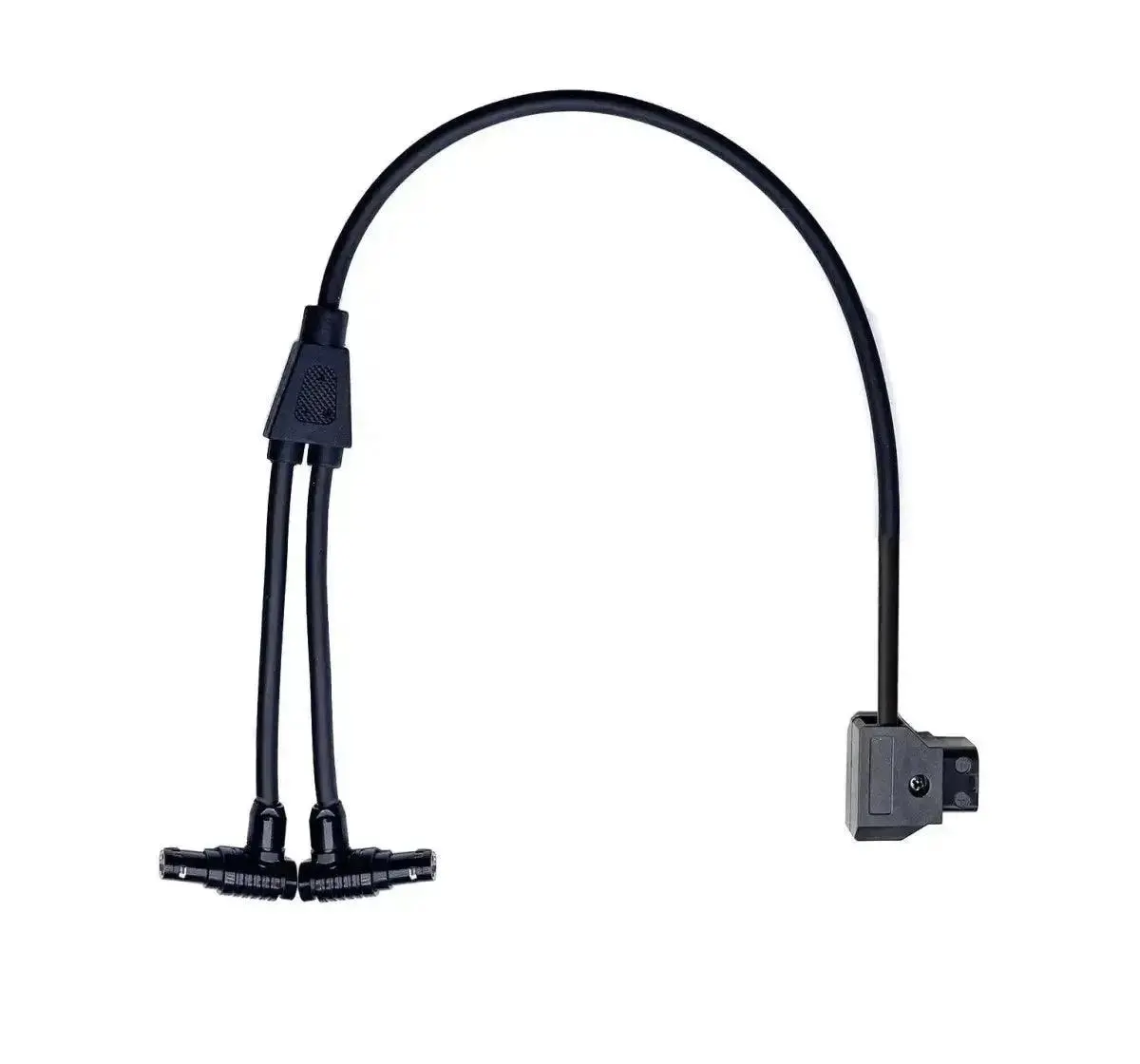 D-Tap Power Splitter Cable To Double-Ended 2 Pin 0B Right Angle Power Cable 1