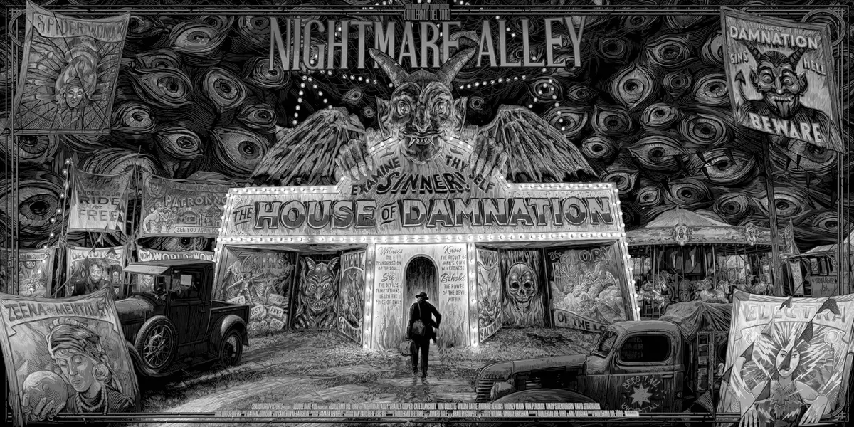 Nightmare Alley (Darkness And Light) Variant Poster 1