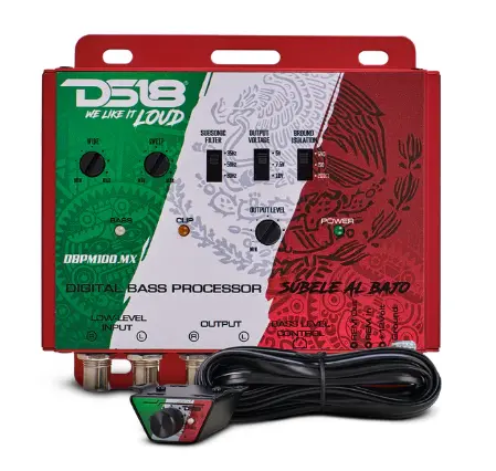 Ds18 Dbpm100.Mx Digital Bass Processor With Mexico Design 1