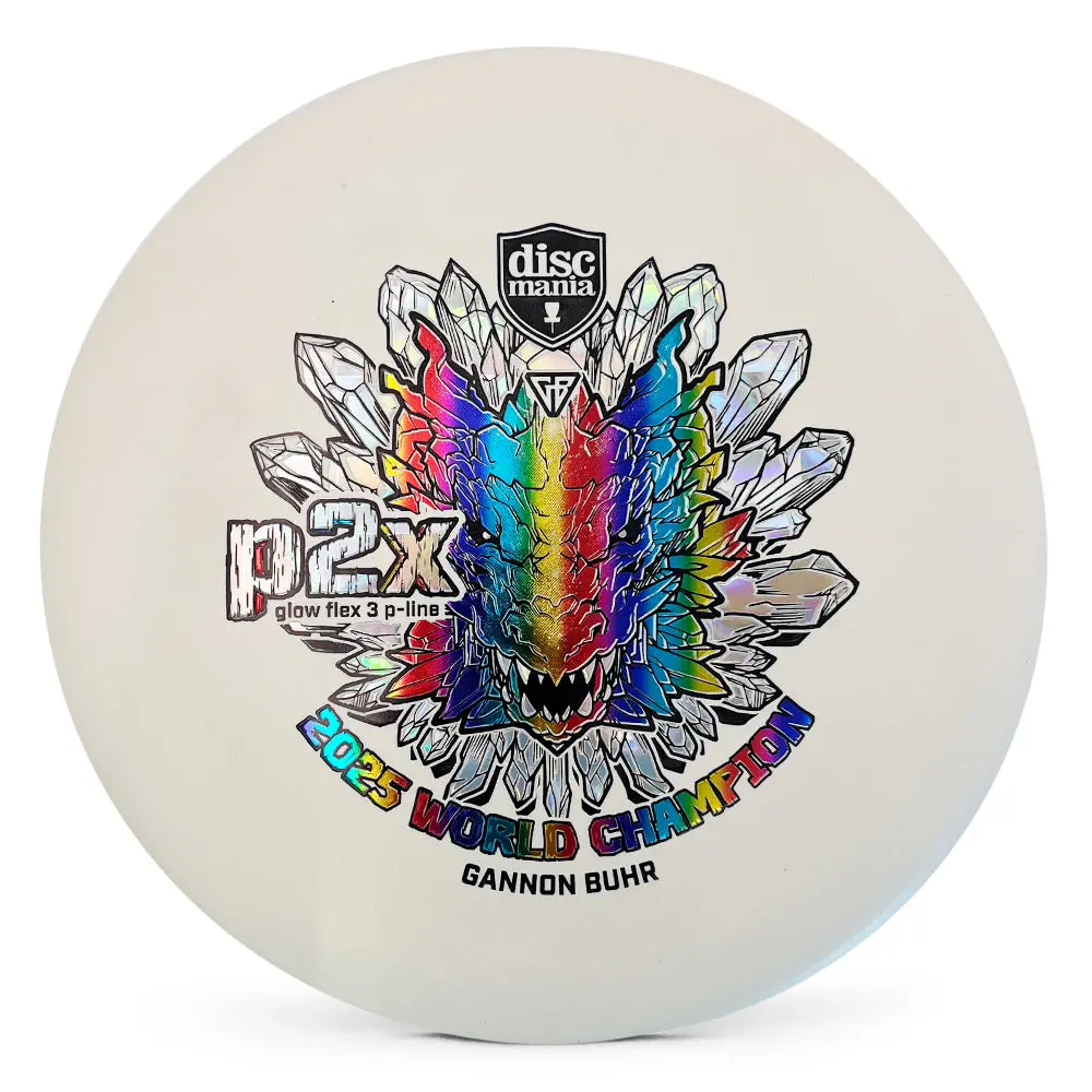 Discmania Glow Flex 3 P-Line P2x Gannon Buhr Triumph Series 2025 World Champion 1