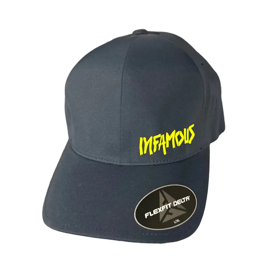 Delta Seamless Hat - Navy (Volt Infamous Logo) 1