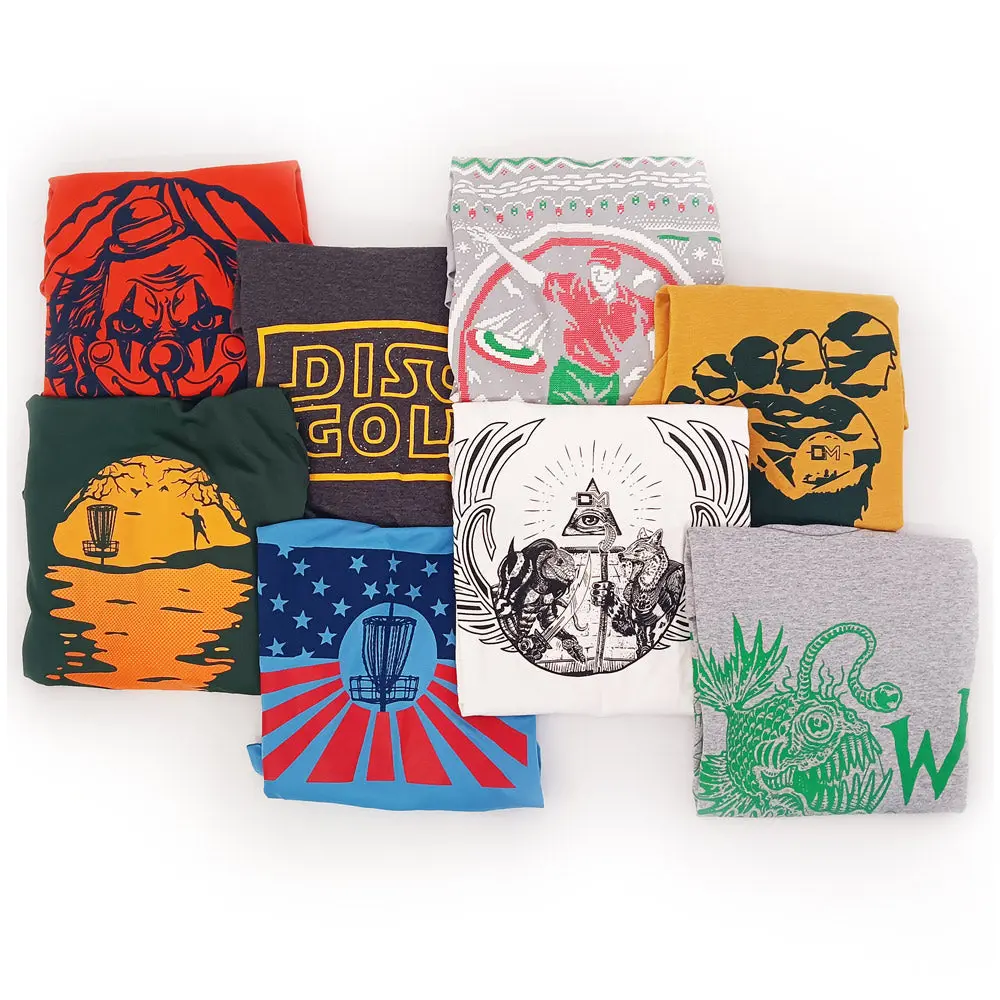 Disc Golf Mystery Tees 1
