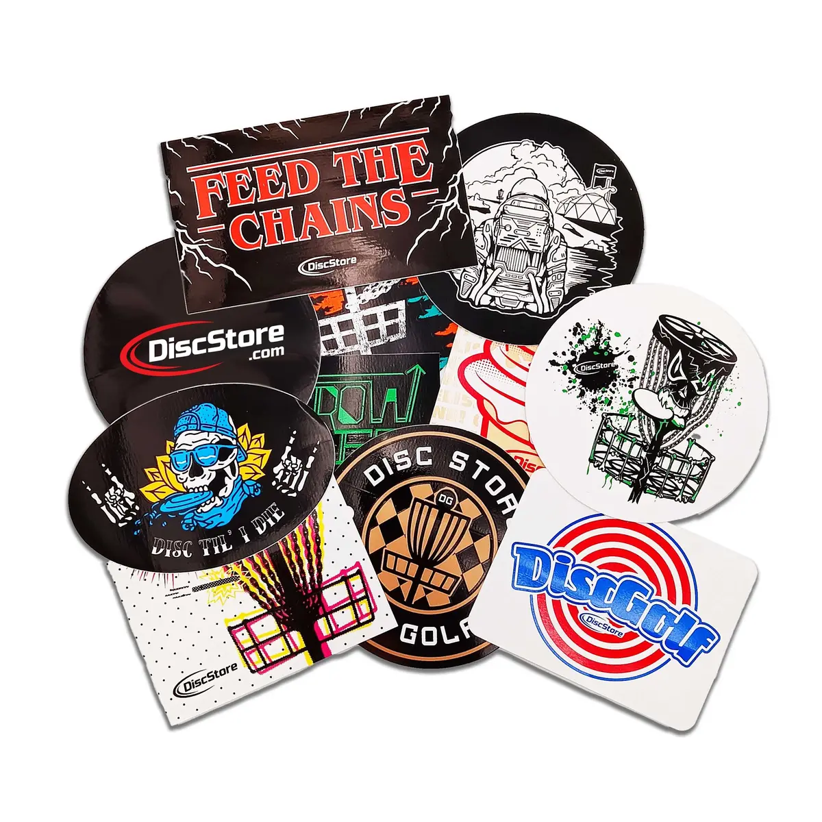 Disc Golf Sticker Pack 1