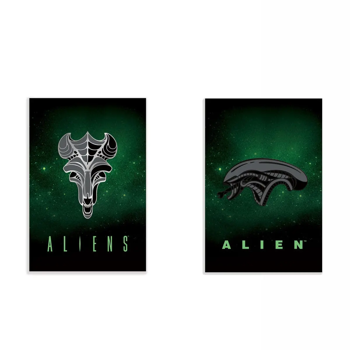 Alien Enamel Pin Set 1