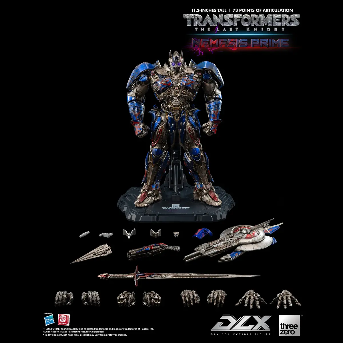 Transformers: The Last Knight - Dlx Nemesis Prime 1
