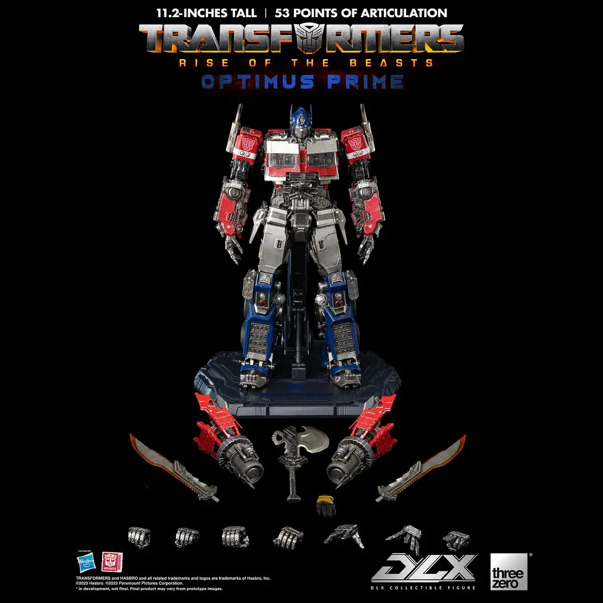 Transformers: Rise Of The Beasts - Dlx Optimus Prime By Threezero 1