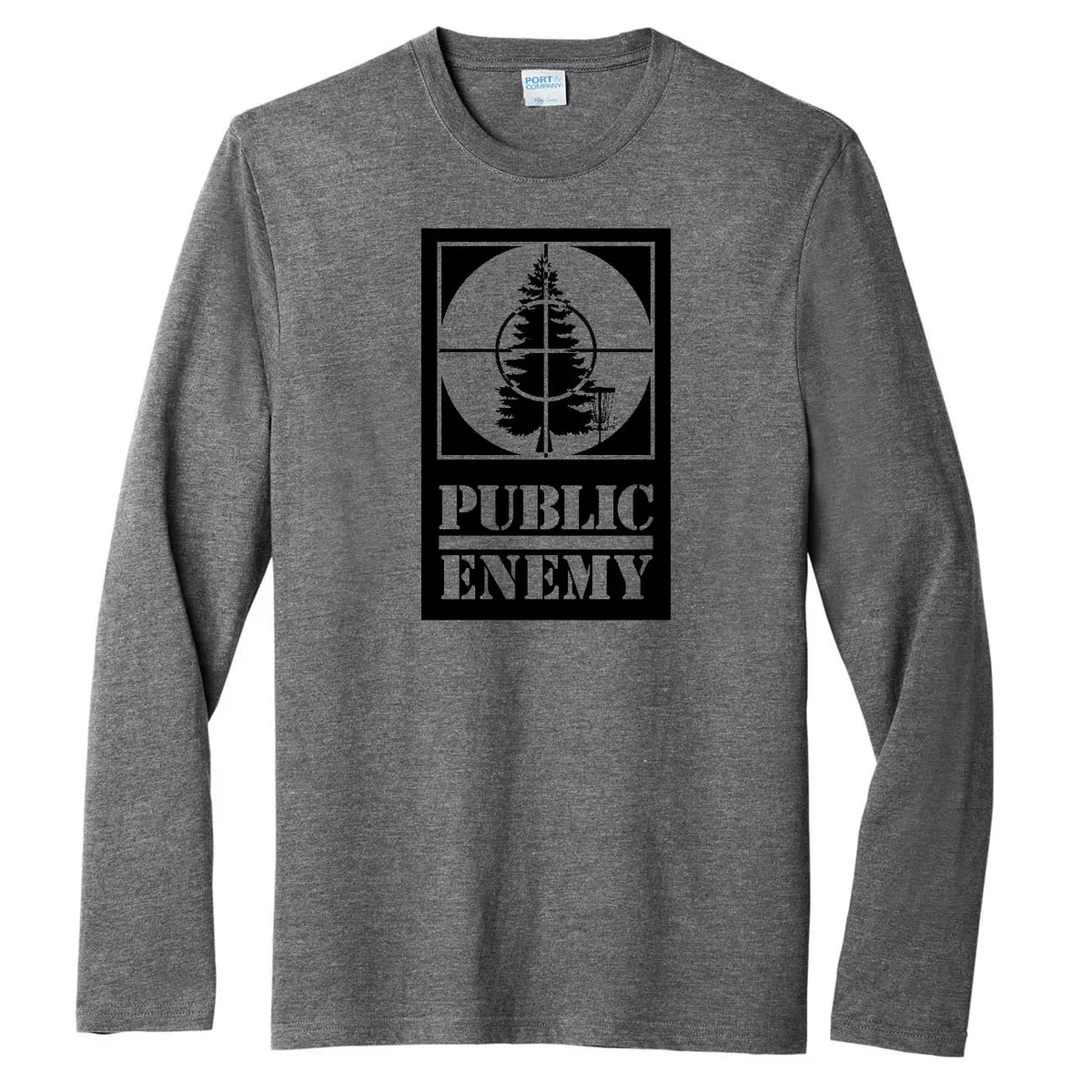 Disc Golf Public Enemy Long Sleeve Tee 1