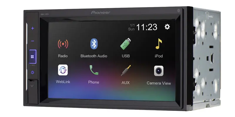 Pioneer Dmh-241Ex Mechless Receiver 6.2" Display, Bluetooth 1