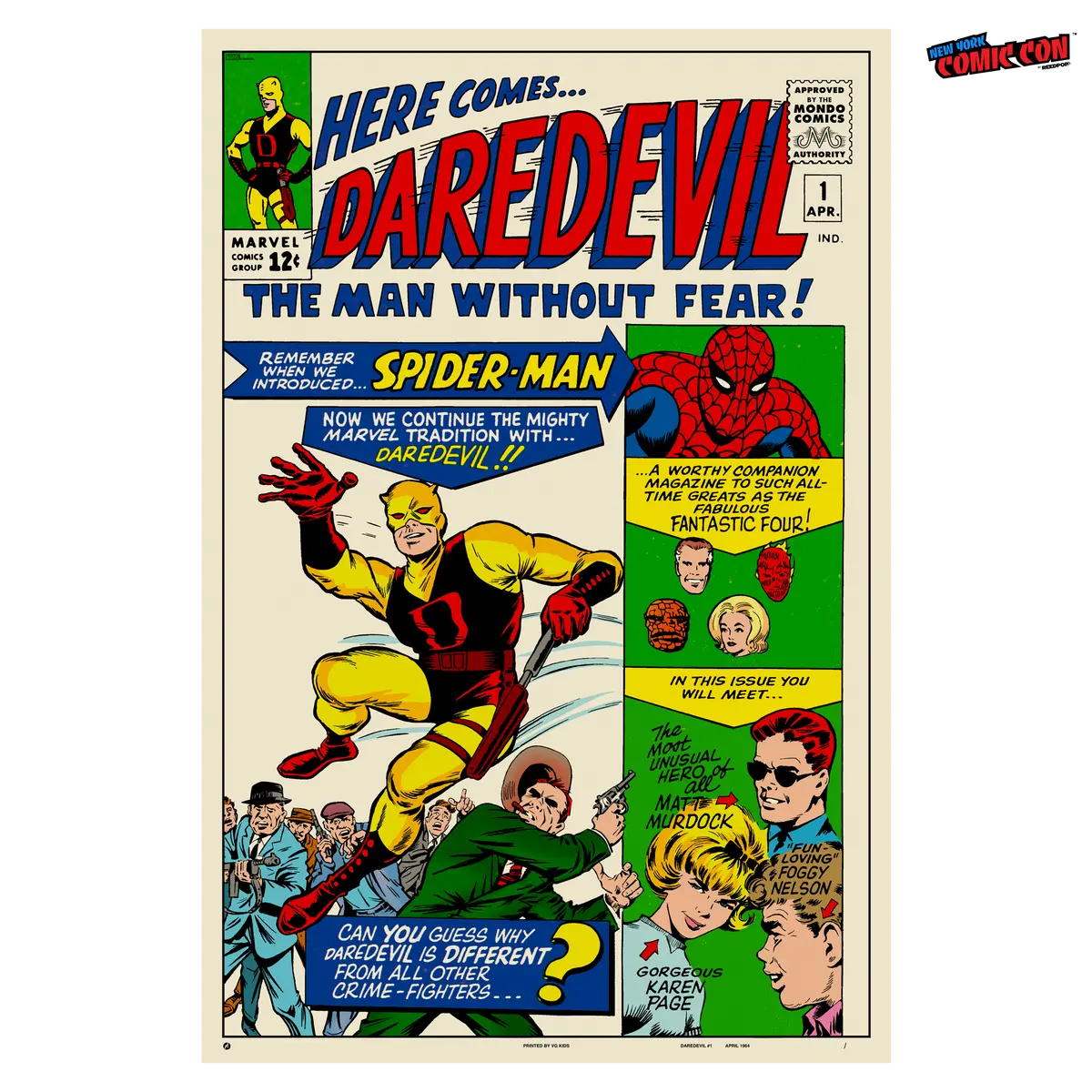 Daredevil #1 Poster 1