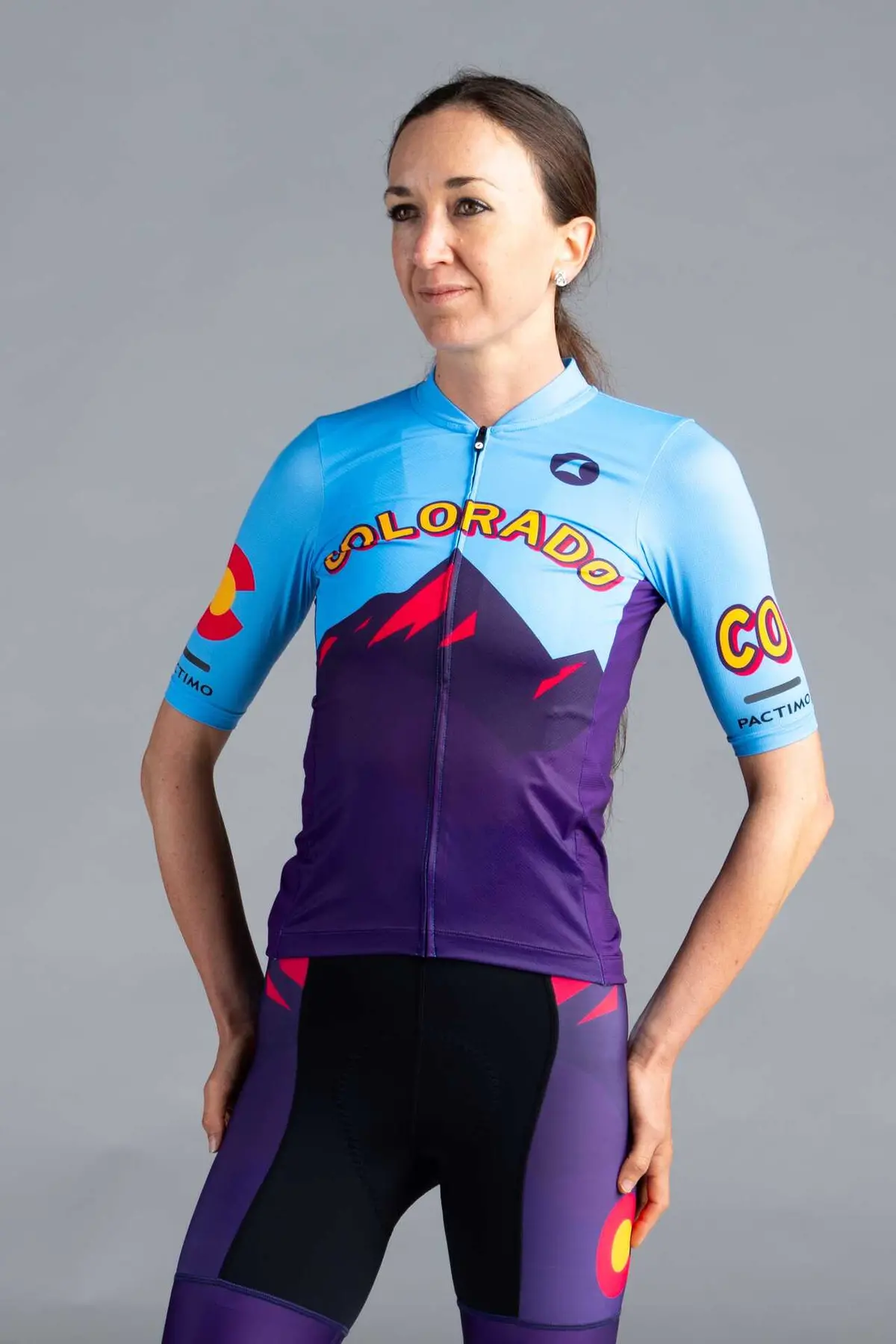 Women's Colorado Mtn Silhouette Ascent Aero Jersey 1