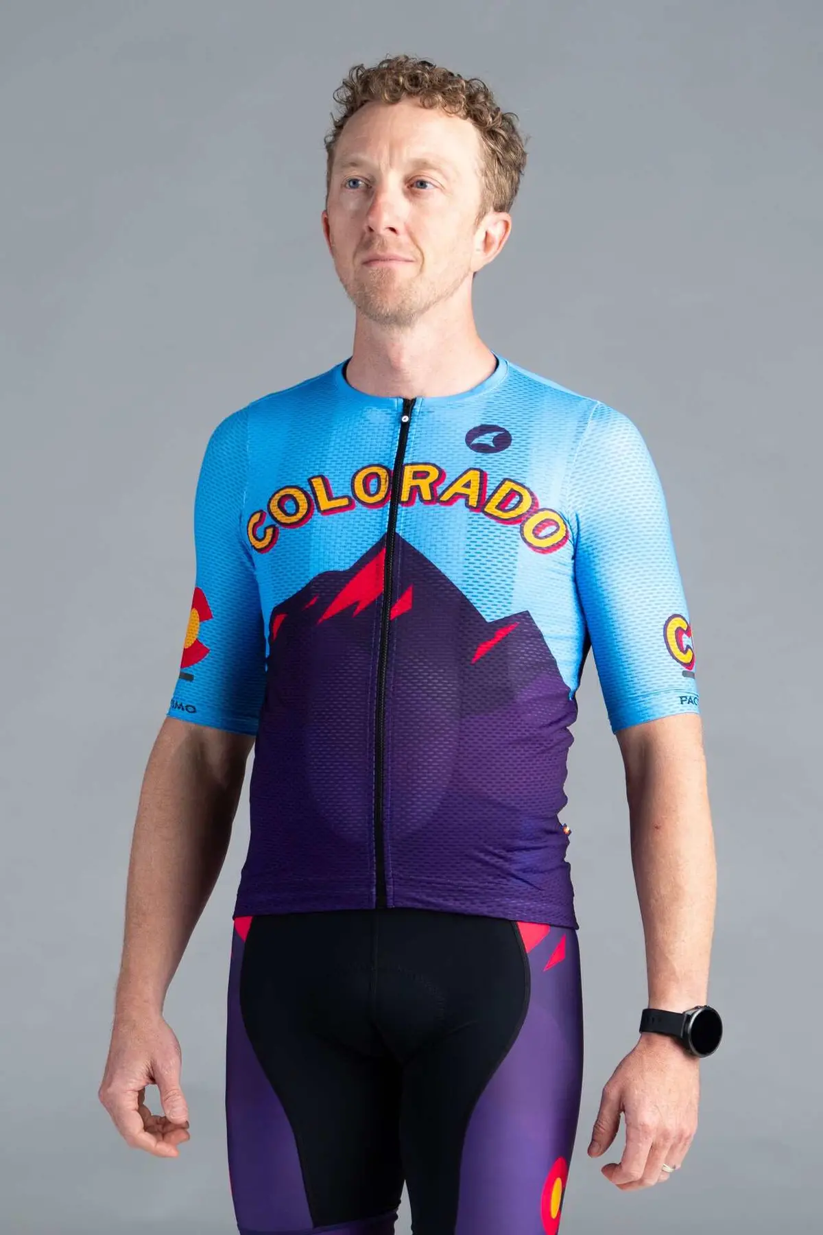 Men's Colorado Mtn Silhouette Summit Aero Mesh Jersey 1