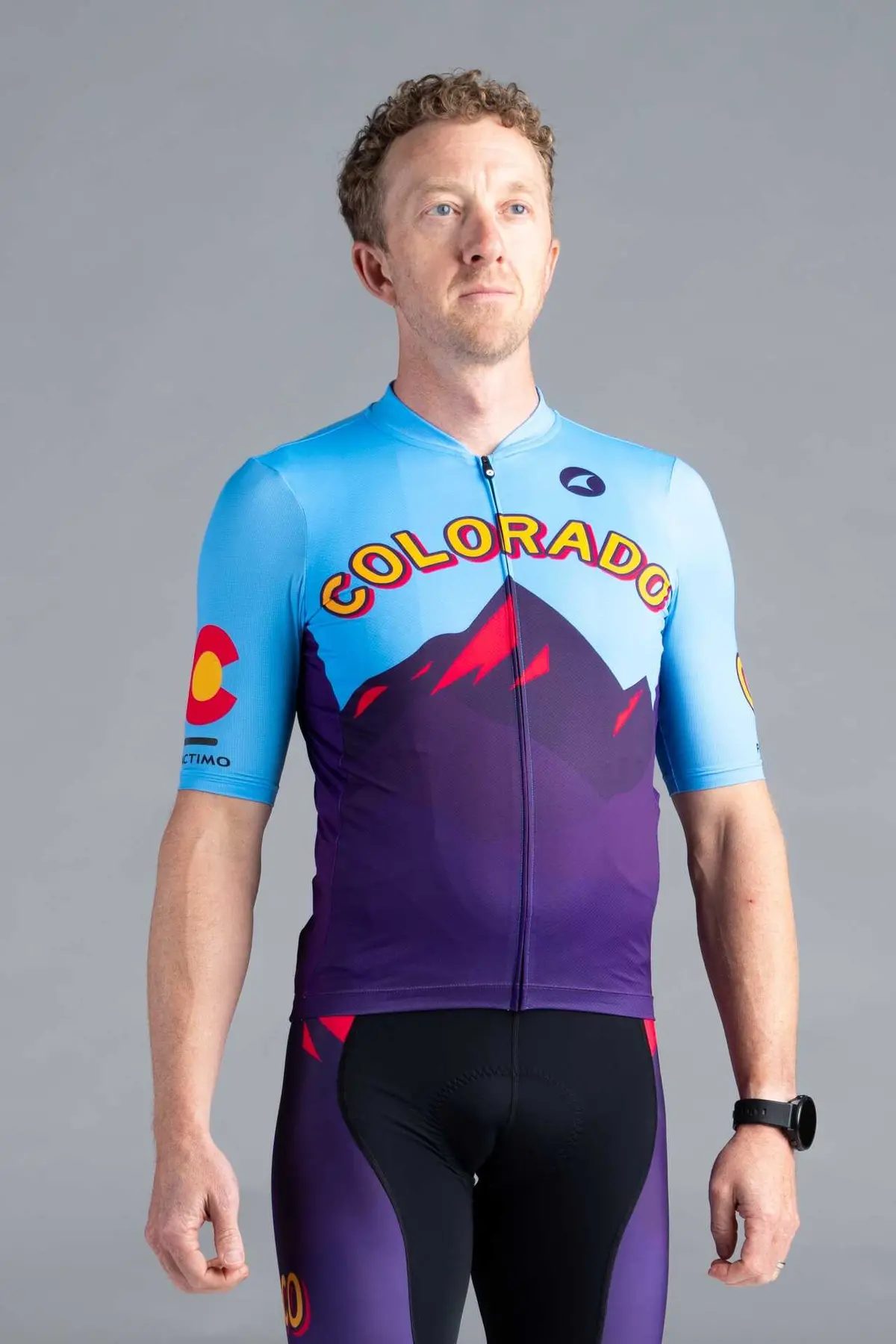 Men's Colorado Mtn Silhouette Ascent Aero Jersey 1